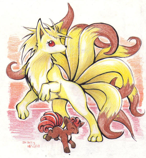 vulpix_and_ninetails_by_shazy.jpg
